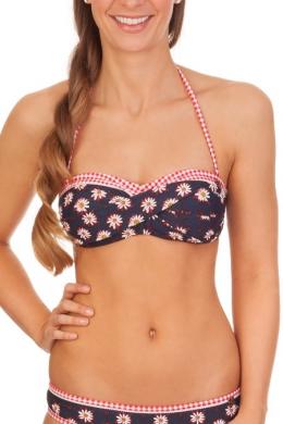 Almgwand 1928 Bikini Oberteil - BIBERALM, Marine, 44B