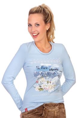 Almgwand 1928 Longsleeve Damen - GEISLERALM, Hellblau, XS