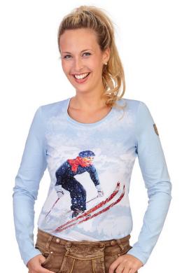 Almgwand 1928 Longsleeve Damen - GRILLHOFALM, Hellblau, XL