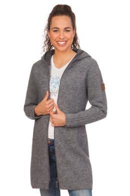 Almgwand 1928 Strickmantel Damen - PATSCHALM, Grau, 40