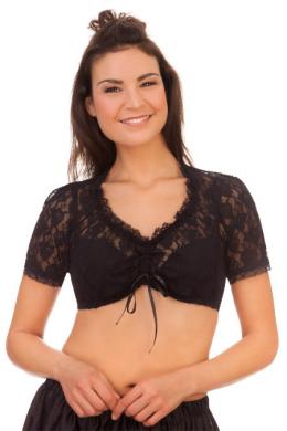Alpenfee Dirndlbluse - NINA 2, Schwarz, 36