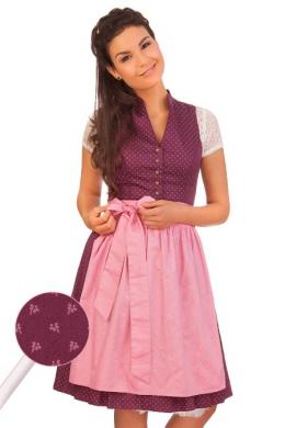 Alpenfee Midi Dirndl 2tlg. - AMBER, Beere, 44