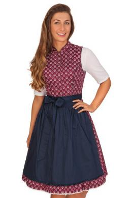 Alpenfee Midi Dirndl 2tlg. - KATHI, Beere, 46