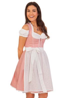 Alpenfee Mini Dirndl 2tlg. - GABI, Altrosa, 34