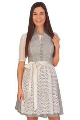 Alpenfee Mini Dirndl 2tlg. - XARA, Grau, 42