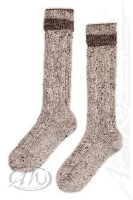 Alpensocks Kniestrümpfe Kinder - 23493, Sandgrau, 4 (23-26)