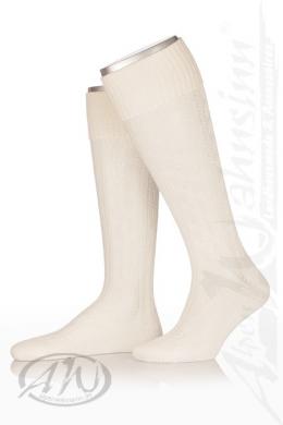 Alpensocks Trachten Kniestrümpfe - 1013, Creme, 11 (40-41)