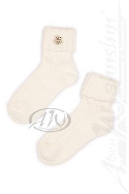 Alpensocks Trachtensocken - 223-K7, Creme, 8 (31-34)