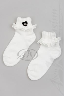 Alpensocks Trachtensocken Kinder - 321-SoHB26, Creme, 6 (27-30)