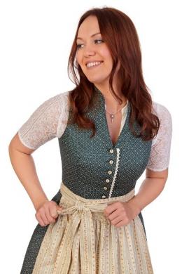 Alpenwahnsinn Dirndl Kollektion Landliab Midi Dirndl 2tlg. - LENA, Tanne, 44