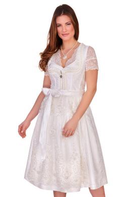 Alpenwahnsinn Midi Dirndl 2tlg. - BELANA, Offweiß, 34