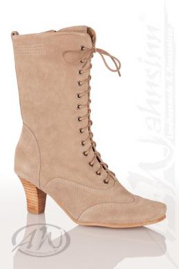 Andrea Conti Trachten Stiefeletten - GITTY, Taupe, 42