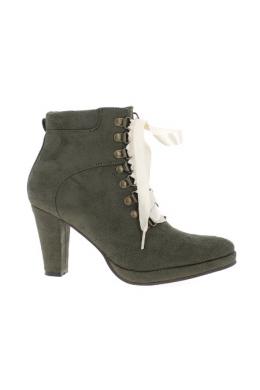 Andrea Conti Trachten Stiefeletten - TAMARA, Khaki, 39