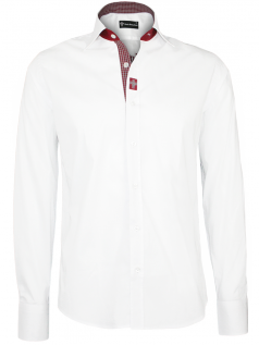 Black Money Crew Herren Hemd Shoulder (weiß) (XXL)