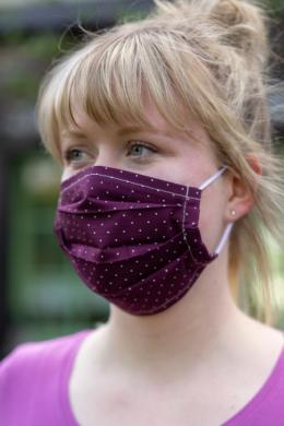 Dirndl Stoffmaske - POINTS