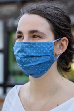 Dirndl Stoffmaske - TULPEN