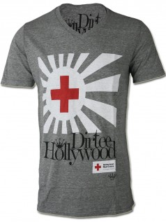 Dirtee Hollywood Herren Shirt Japanese Red Cross Society (M)