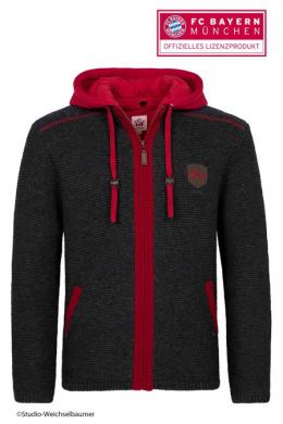 FC Bayern München Fan-Kollektion Trachtenjacke Herren FC Bayern München - DAKAR, Dunkelgrau, XS