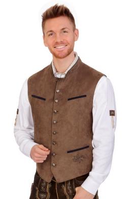 Gebr. Weis menswear Trachtenweste - BODENSEE, Rehbraun, 68