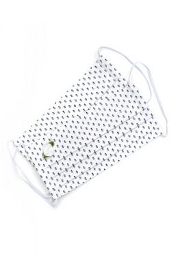 Gesichtsmaske 2er Set - HOCHZEIT I Rose weiß