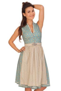 Gwandlalm Midi Dirndl 2tlg. - LAUTERTAL, Aqua, 42