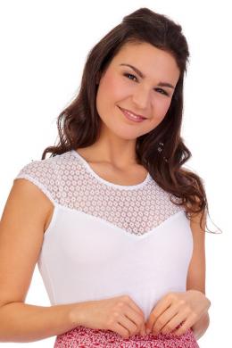 Hammerschmid Blusenbody - ALINA, Weiß, 38