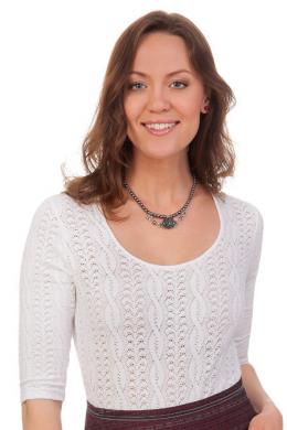 Hammerschmid Blusenbody - FABIOLA, Weiß, 40