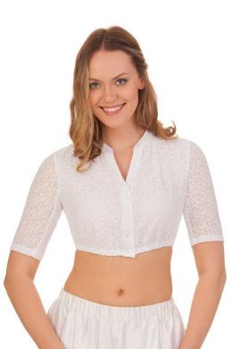 Hammerschmid Dirndlbluse - ANITA, Weiß, 38
