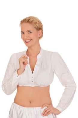 Hammerschmid Dirndlbluse - ERNA, Weiß, 42