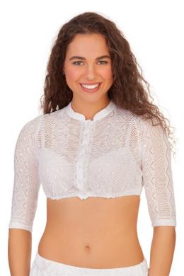 Hammerschmid Dirndlbluse - GISELA, Weiß, 40