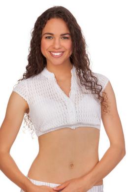 Hammerschmid Dirndlbluse - HEIDI 2, Weiß, 36