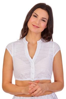 Hammerschmid Dirndlbluse - HEIDI 3, Weiß, 40