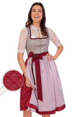 Hammerschmid Midi Dirndl 2tlg. - CHIEMSEE, Bordeaux, 38