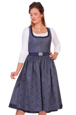 Hammerschmid Midi Dirndl 2tlg. - KOFLERSEE, Taubenblau, 40
