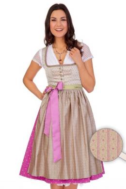 Hammerschmid Midi Dirndl 2tlg. - PILLERSEE, Beige, 46