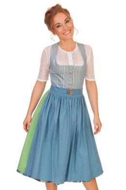 Hammerschmid Midi Dirndl 2tlg. - PILLERSEE, Blau, 42