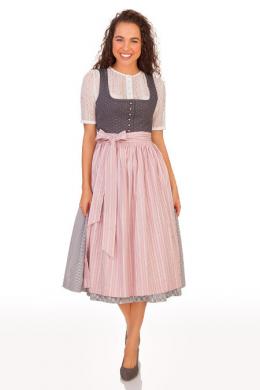 Hammerschmid Midi Dirndl 2tlg. - PILLERSEE, Grau, 52