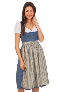 Hammerschmid Midi Dirndl 2tlg. - PILLERSEE, Jeansblau, 40