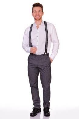 Hammerschmid Stresemannhose - ASCHAU, Grau, 52
