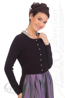 Hammerschmid Trachten Strickjacke - AMRUM, Schwarz, XXL