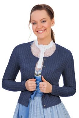 Hammerschmid Trachten Strickjacke - REIT, Blau, 42