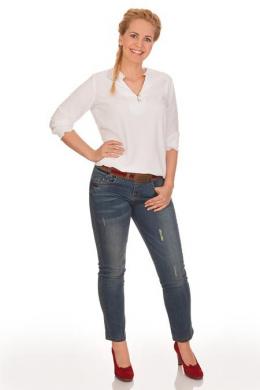 Hammerschmid Trachtenjeans Damen - CHIEMGAU, Jeansblau, 52