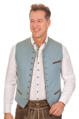 Hammerschmid Trachtenweste - BENNI, Hellblau, 54