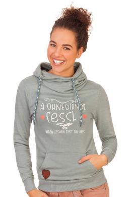 Hangowear Hoodie Damen - OLYMPIA, Mint, XXL