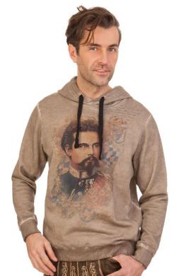 Hangowear Hoodie Herren - RENZO, Beige, XXXL