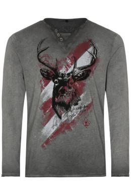 Hangowear Longsleeve Herren - FERDI AUSTRIA, Grau, XL