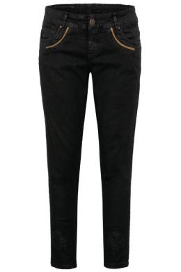 Hangowear Trachtenjeans Damen - HENDRINA LANG, Black Coated, 46