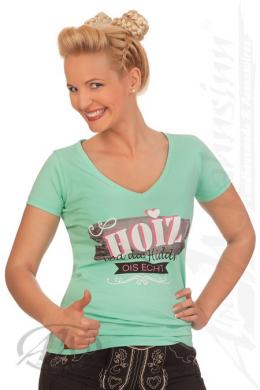 Hangowear Trachtenshirt Damen - EVELIN, Mint, S