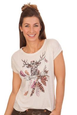 Hangowear Trachtenshirt Damen - MESQUITE, Beige, S