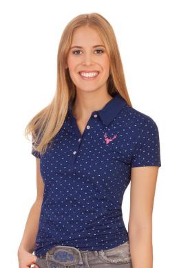 Hangowear Trachtenshirt Damen - RUTH, Blau, S